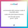 imageMethod AllPurpose Cleaner Concentrates Refills Pink Grapefruit 4 Recyclable 1 fl oz RefillsGrapefruit