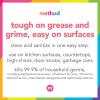 imageMethod Antibacterial AllPurpose Cleaner Spray Citron Kills 999 of Household Germs 28 Fl Oz Pack of 4Bamboo