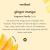 imageMethod Fragrance Booster Ginger Mango Keeps Clothes Fresh For Up to 12 weeks 148 Ounces Pack of 6Ginger Mango
