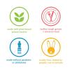 imageMethod Gel Dish Soap Sea Minerals Scent Biodegradable Formula Tough on Grease ampamp Stuckon Food Cruelty Free Formula Made with Recycled Plastic 18 Fl Oz Pack of 6Sea Minerals