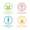 imageMethod Gel Dish Soap Sea Minerals Scent Biodegradable Formula Tough on Grease ampamp Stuckon Food Cruelty Free Formula Made with Recycled Plastic 18 Fl Oz Pack of 6Sea Minerals