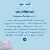 imageMethod Gel Dish Soap Sea Minerals Scent Biodegradable Formula Tough on Grease ampamp Stuckon Food Cruelty Free Formula Made with Recycled Plastic 18 Fl Oz Pack of 6Sea Minerals