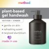 imageMethod Premium Gel Hand Soap Refill Vanilla  Raspberry Recyclable Bottle Biodegradable Formula 34 fl oz Pack of 4 Packaging May VaryVetiver  Amber