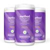 imageMethod AllPurpose Cleaning Wipes Pink Grapefruit MultiSurface Compostable 30 Count Pack of 6Lavender