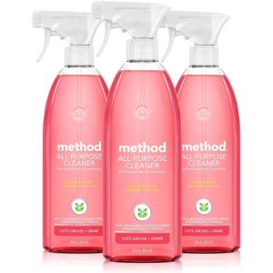 imageMethod AllPurpose Cleaner Pink Grapefruit 28 Ounce 3 pack Packaging May Vary28 Fl Oz Pack of 3