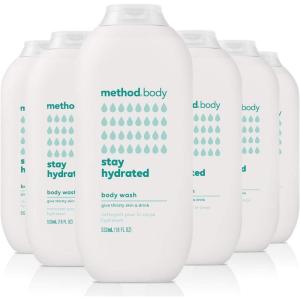 imageMethod Body Wash Daily Zen Paraben and Phthalate Free 18 oz Pack of 6Stay Hydrate