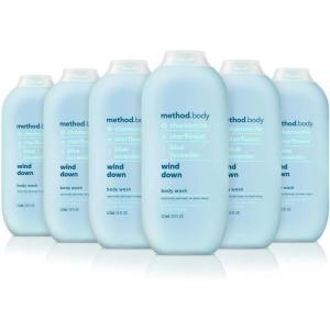 imageMethod Body Wash Daily Zen Paraben and Phthalate Free 18 oz Pack of 6Wind Down