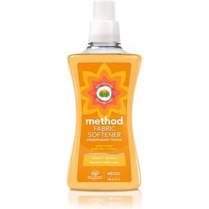 imageMethod Fabric Softener Ginger Mango 535 Fl Oz Pack of 4 Packaging May VaryGinger Mango