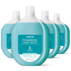imageMethod Foaming Hand Soap Waterfall Biodegradable Formula 10 fl oz Pack of 328 Fl Oz Pack of 4