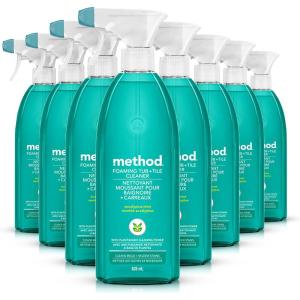 imageMethod Foaming Tub  Tile Cleaner Cleans Mold  Mildew Stains Eucalyptus Mint Scent 28 Fl Oz Pack of 828 Fl Oz Pack of 8