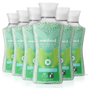 imageMethod Fragrance Booster Ginger Mango Keeps Clothes Fresh For Up to 12 weeks 148 Ounces Pack of 6Beach Sage