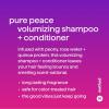 imageMethod Daily Pure Peace Volumizing Hair Care Shampoo 14 oz  Conditioner 135 oz with Rose Peony and Pink Sea Salt Paraben and Sulfate Free