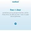 imageMethod Dishwasher Detergent Packs Fragrance Free  Clear Dishwashing Rinse Aid to Lift Tough Grease and Stains 54 Dishwasher Tabs per Package Pack of 2Unscented