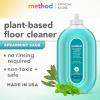 imageMethod Hardwood Floor Cleaner Squirt  Mop Design Use as Laminate or Sealed Wood Floor Cleaner Almond Scent 25 Fl Oz 6 Pack Packaging May VaryMint