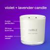 imageMethod Premium Soy Candle Vetiver  Amber 2 Wick Recyclable Jar Up to 50 Hours Burn Time 14 ozViolet  Lavender