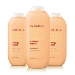 imageMethod Body Wash Energy Boost 18oz Pack of 3