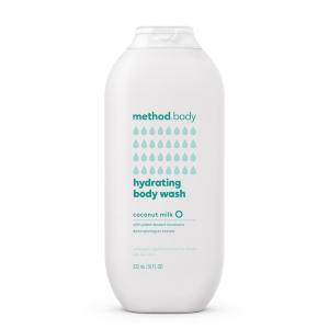 imageMethod Body Wash Hydrating Coconut Milk Paraben and Phthalate Free 18 oz Pack of 1Coconut Milk