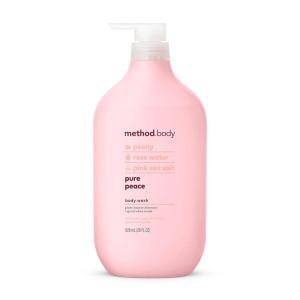 imageMethod Body Wash Pure Peace Paraben and Phthalate Free Biodegradable Formula 28 oz Pack of 1Pure Peace