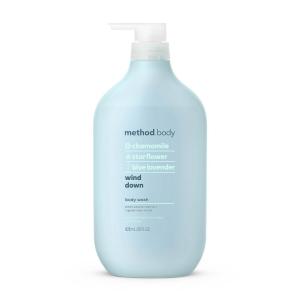 imageMethod Body Wash Pure Peace Paraben and Phthalate Free Biodegradable Formula 28 oz Pack of 1Wind Down