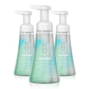 imageMethod Foaming Hand Soap Coconut Water Biodegradable Formula 10 fl oz Pack of 330 Ounce Pack of 1