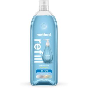 imageMethod Gel Hand Soap Refill Sea Minerals Biodegradable Formula 34 Fl Oz Pack of 1 Packaging May Vary34 Fl Oz Pack of 1