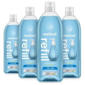 imageMethod Gel Hand Soap Refill Sea Minerals Packaging May Vary 34 oz Pack of 4 Packaging May Vary136 Fl Oz Pack of 1