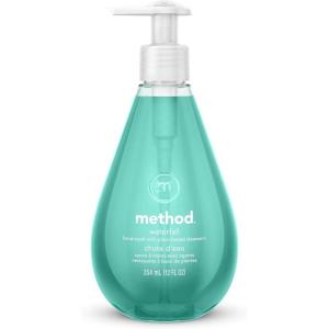 imageMethod Gel Hand Soap Refill Waterfall Recyclable Bottle Biodegradable Formula 34 oz Pack of 4 Packaging May Vary12 Fl Oz Pack of 1