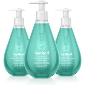 imageMethod Gel Hand Soap Refill Waterfall Recyclable Bottle Biodegradable Formula 34 oz Pack of 4 Packaging May Vary36 Fl Oz Pack of 1