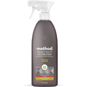 imageMethod Heavy Duty Degreaser Lemongrass Scent Oven Cleaner ampamp Stove Top Cleaner 28 Oz Spray Bottles Pack of 828 Fl Oz Pack of 1