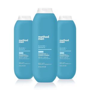 imageMethod Men 2in1 Shampoo  Conditioner Glacier  Granite 14 oz Pack of 3