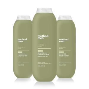 imageMethod Men 2in1 Shampoo  Conditioner Juniper  Sage 14 Ounces Pack of 3