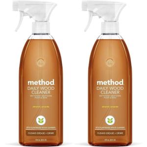 imageMethod Wood Polish Almond For Wood Surfaces Furniture and Cabinets 14 Ounces Pack of 628 Fl Oz Pack of 2