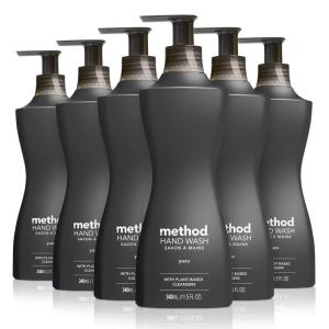 imageMethod Gel Hand Wash Rosemary Biodegradable Formula 115 fl oz Pack of 6Yuzu