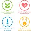 imageMethod Glass Cleaner Spray Mint Ammonia Free ampamp PlantBased Solution Mirror ampamp Window Cleaner  Great for Indoor ampamp Outdoor Glass Surfaces 28 oz Spray Bottles Pack of 8