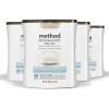 imageMethod Dishwasher Detergent Packs Lemon Mint Dishwashing Rinse Aid to Lift Tough Grease and Stains 30 Dishwasher Tabs per Package Pack of 4Fragrance Free