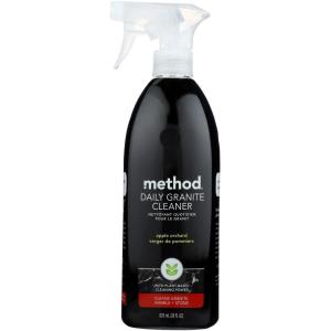 imageMethod Daily Granite Cleaner Spray Orange Tangerine PlantBased Cleaning Agent for Granite Marble and Other Sealed Stone 28 oz Spray Bottles Pack of 8Apple Orchard