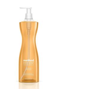 imageMethod Gel Dish Soap Refill Clementine Scent Powerful Cleaning Formula Large Refill Tub Biodegradable Formula Cuts Through Grease 54 Fl Oz Pack of 4Clementine