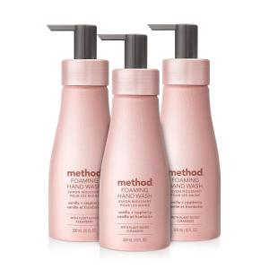 imageMethod Premium Foaming Hand Wash Refill Vetiver  Amber Recyclable Bottles Biodegradable Formula 28 fl oz Pack of 4 Packaging May VaryVanilla  Raspberry