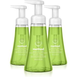imageMethod Foaming Hand Soap Green Tea  Aloe 10 Ounce Pack of 3