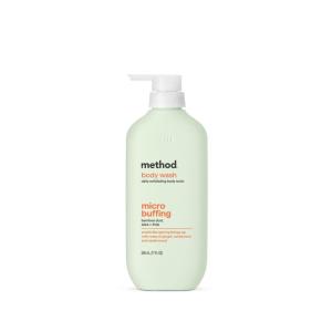 imageMethod Body Wash Daily Exfoliating Body Tonic  with notes of Lavender Eucalyptus and Rose 17 fl ozGinger  Cardamom  Cedarwood